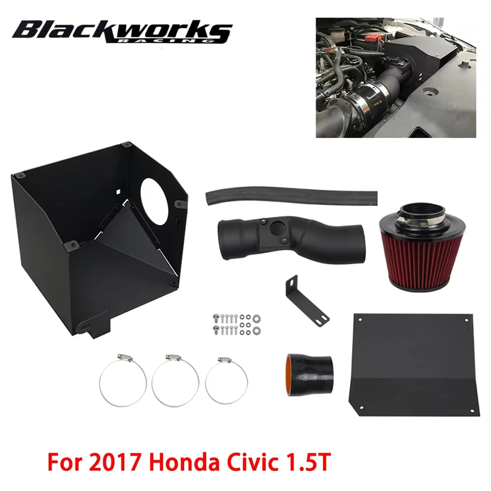 1 Set Car Auto Parts Cold Air Filter Intake Kit For 2017 Honda Civic 1.5 T Black AF-1069-BK 
1 Set Car Auto Parts Cold Air Filter Intake Kit For 2017 Honda Civic 1.5 T Black AF-1069-BK