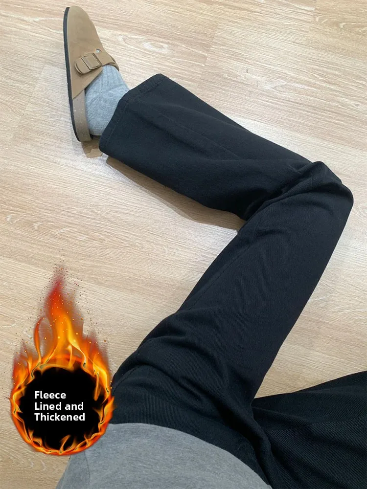 High Waist Flared Fce Lined Straight Leg Jeans Women's Bla Wide Leg Jeans Autumn Winter New Sle Slimming Loose Floor L...
High Waist Flared Fce Lined Straight Leg Jeans Women's Bla Wide Leg Jeans Autumn Winter New Sle Slimming Loose Floor L...