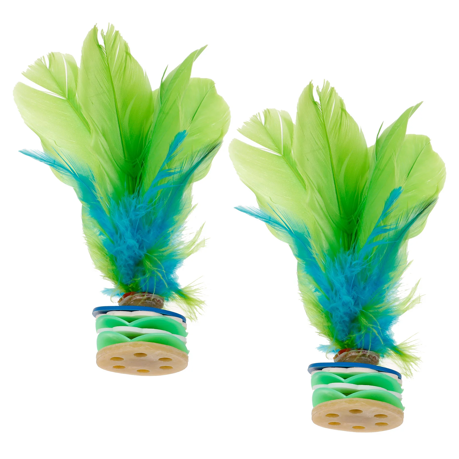 2 Pcs Shuttlecock Handmade Jianzi Traditional Chinese Shuttlecocks Foot Sports Toy For Children Adults
2 Pcs Shuttlecock Handmade Jianzi Traditional Chinese Shuttlecocks Foot Sports Toy For Children Adults