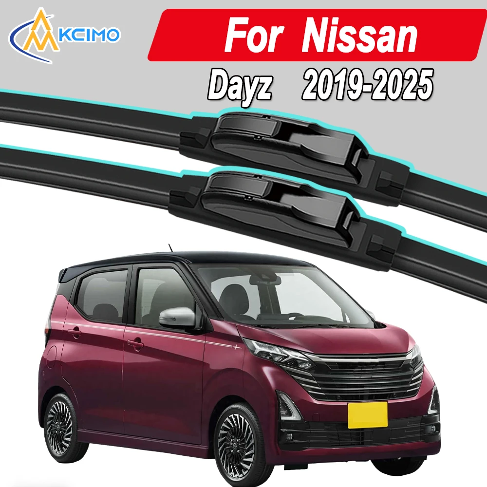 Silicone Car Wiper Blades for Nissan Dayz 2019-2025- All Weather Silent Wiper Blades, Quick Release Clip
Silicone Car Wiper Blades for Nissan Dayz 2019-2025- All Weather Silent Wiper Blades, Quick Release Clip