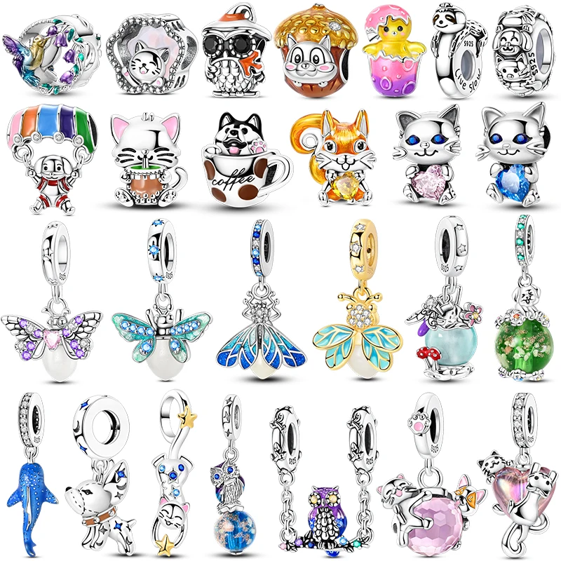 2025 Hot Sale 925 Sterling Silver Charms Bead Night Light Butterfly Firefly Cat Dog Owl Fit Bangle Bracelet Necklace DIY Jewelry
2025 Hot Sale 925 Sterling Silver Charms Bead Night Light Butterfly Firefly Cat Dog Owl Fit Bangle Bracelet Necklace DIY Jewelry