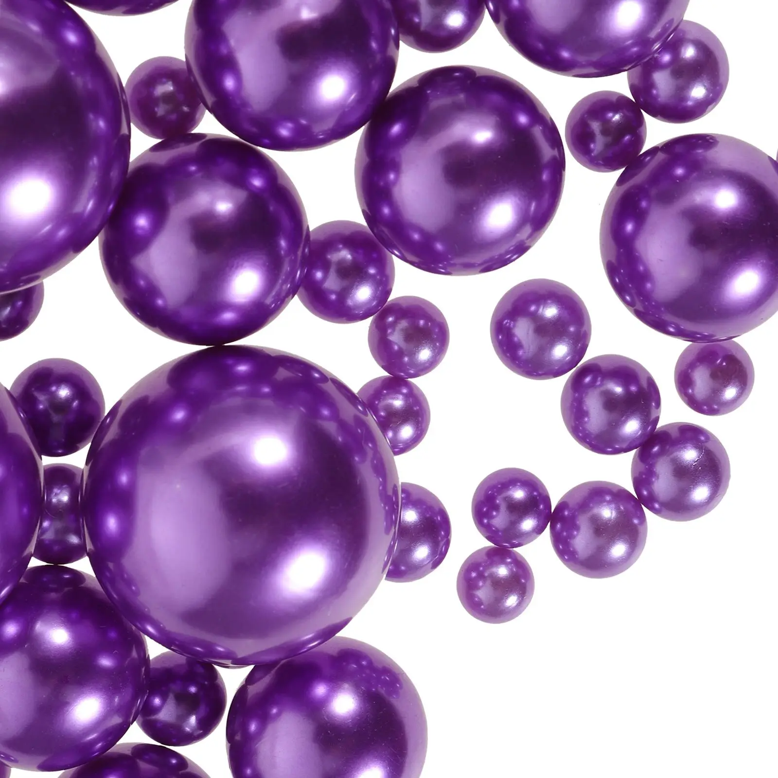 125 Pcs Pearl Vase Decorations Artificial Gem Filler Purple ABS Craft Project Ornaments Pearls For Wedding Birthday
125 Pcs Pearl Vase Decorations Artificial Gem Filler Purple ABS Craft Project Ornaments Pearls For Wedding Birthday