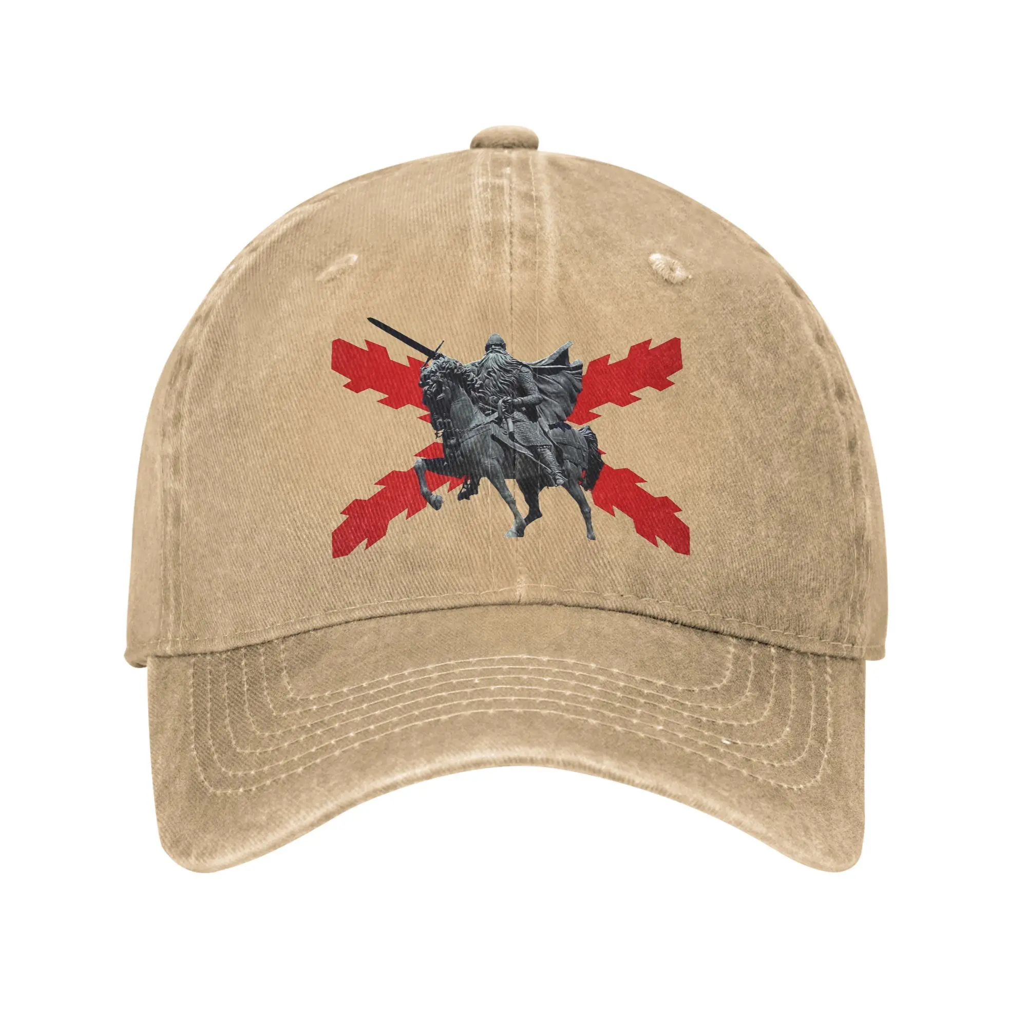 Spanish Burgundy Cross Baseball Caps Vintage Distressed Washed Snapback Cap Unisex Style Outdoor Unstructured Soft Hats Cap
Spanish Burgundy Cross Baseball Caps Vintage Distressed Washed Snapback Cap Unisex Style Outdoor Unstructured Soft Hats Cap