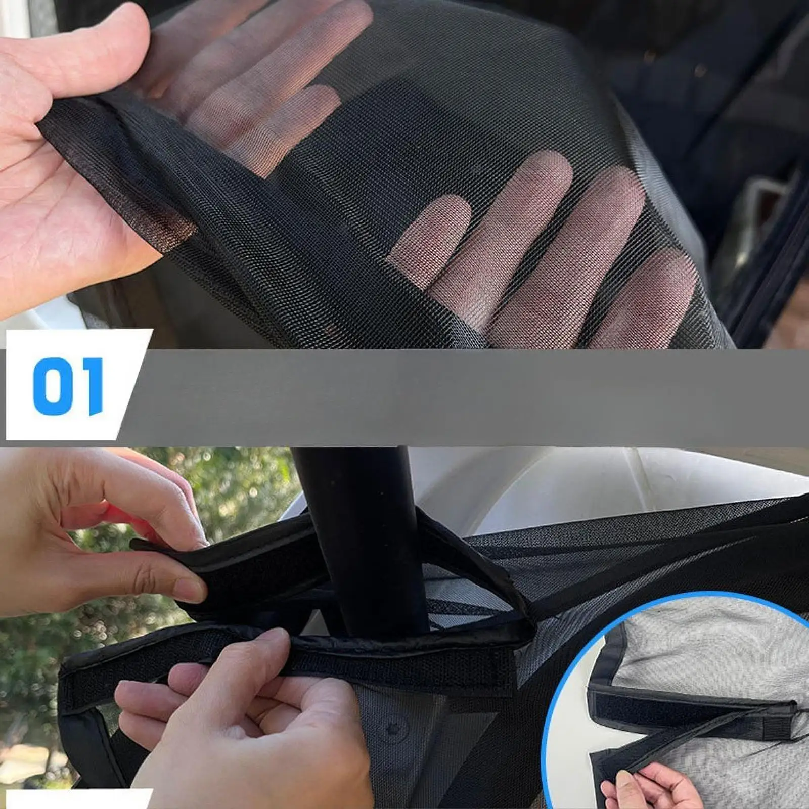 Outdoor Camping Car Tailgate Mesh Screen Portable Anti Flying Net for SUV Trunk Picnic Fishing
Outdoor Camping Car Tailgate Mesh Screen Portable Anti Flying Net for SUV Trunk Picnic Fishing