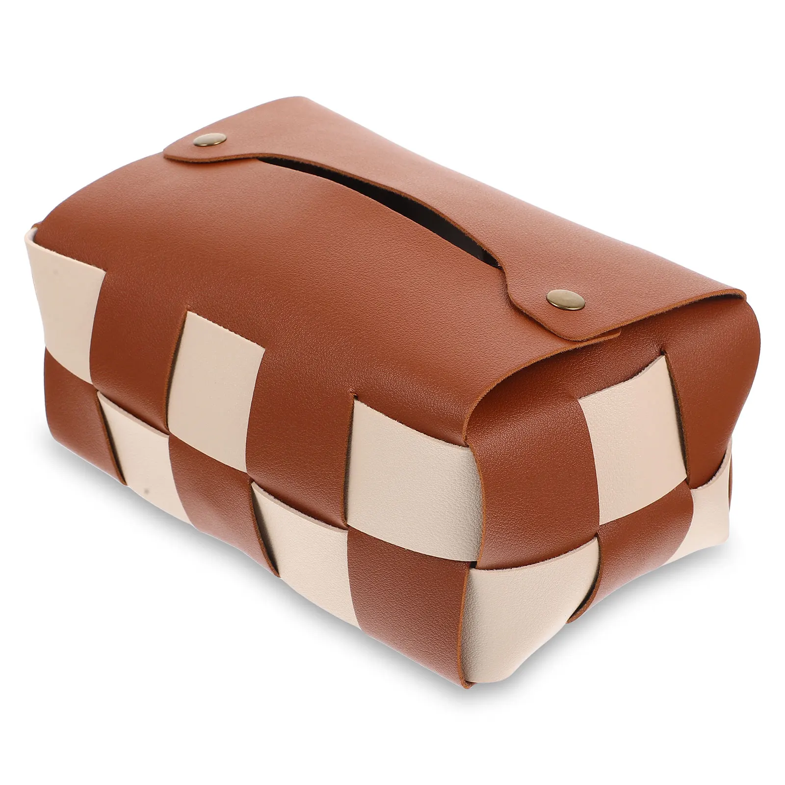 Stylish Tissue Box Cover Brown Rectangular Desktop Tissue Case Nordic Style Multifunctional Tissue Storage Box Home Accessories
Stylish Tissue Box Cover Brown Rectangular Desktop Tissue Case Nordic Style Multifunctional Tissue Storage Box Home Accessories