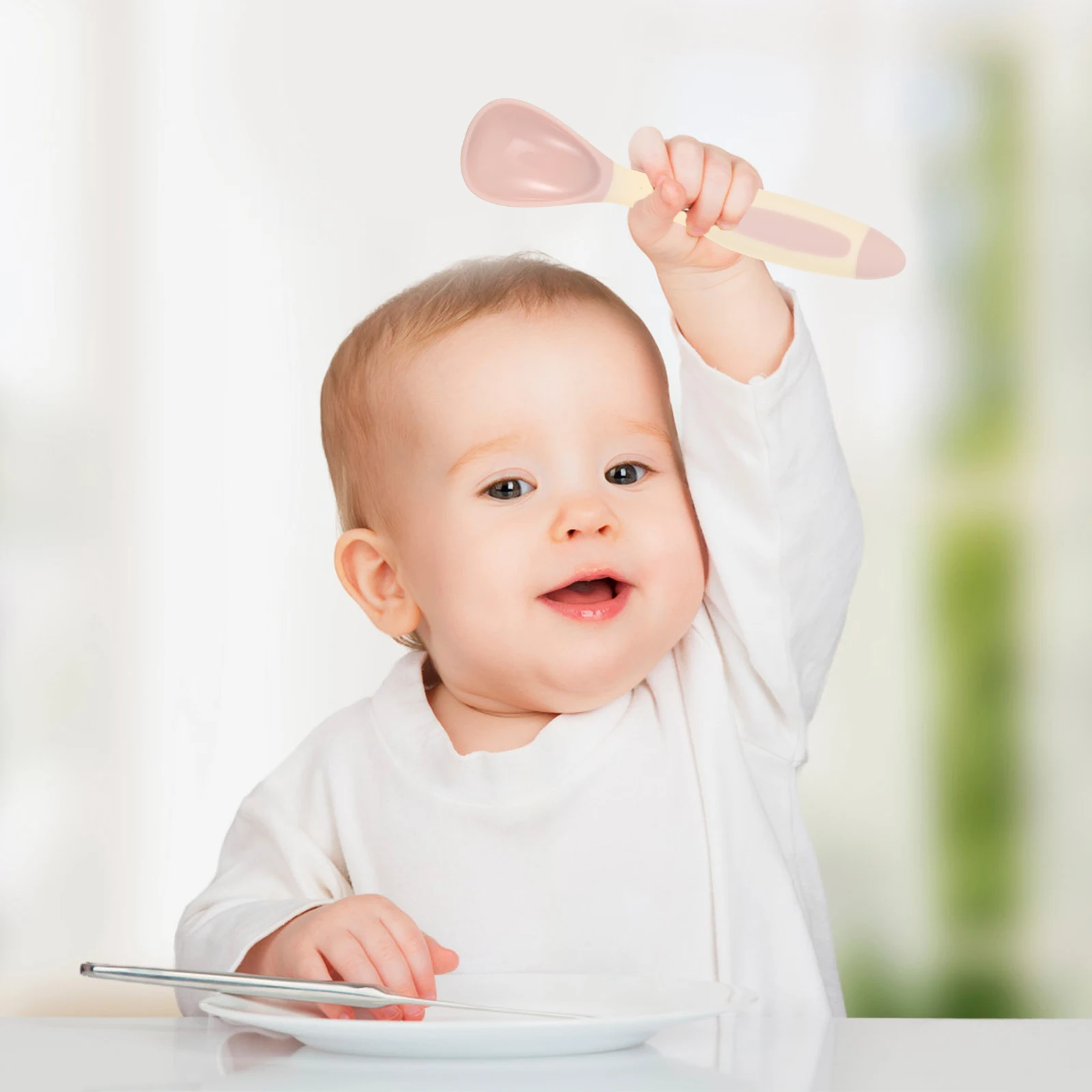 1 set 1 Set Baby Fork Spoon Toddler Training Utensils Lightweight Heat Resistant Easy Tableware Set Kids
1 set 1 Set Baby Fork Spoon Toddler Training Utensils Lightweight Heat Resistant Easy Tableware Set Kids