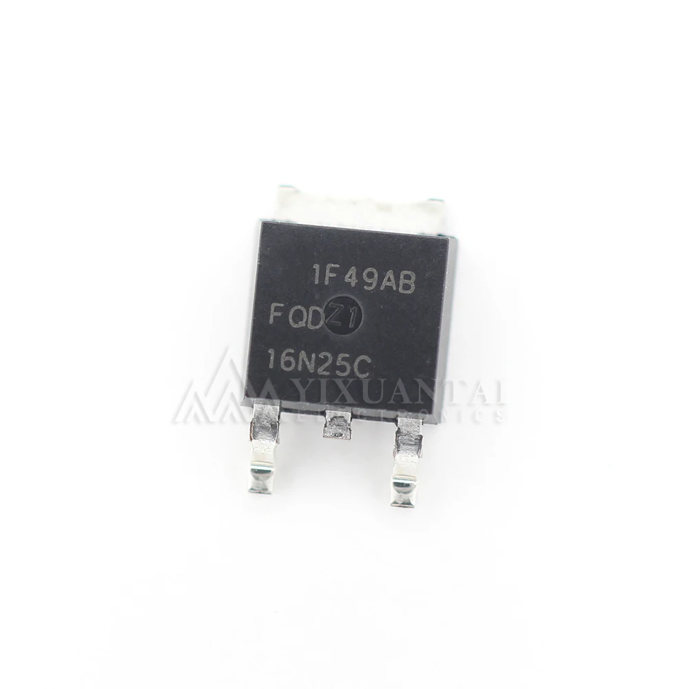10PCS/LOT NEW Original FQD16N25CTM FQD 16N25C FQD16N25C Marking:16N25C TO-252 MOSFET N-CH 250V 16A DPAK
10PCS/LOT NEW Original FQD16N25CTM FQD 16N25C FQD16N25C Marking:16N25C TO-252 MOSFET N-CH 250V 16A DPAK