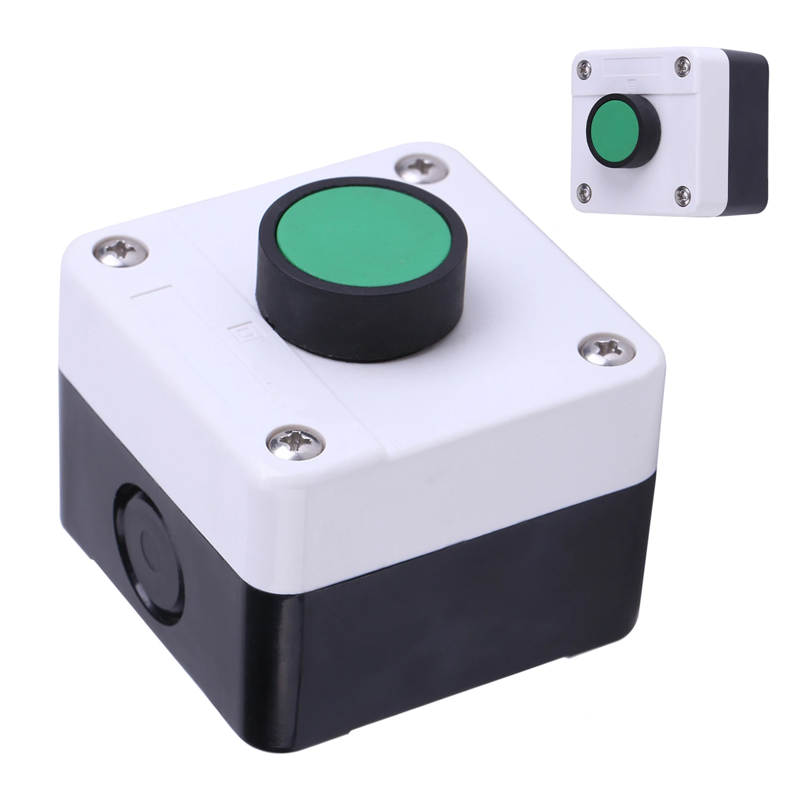 Weatherproof Green Push Button Switch One Button Control Box for Gate Opener
Weatherproof Green Push Button Switch One Button Control Box for Gate Opener