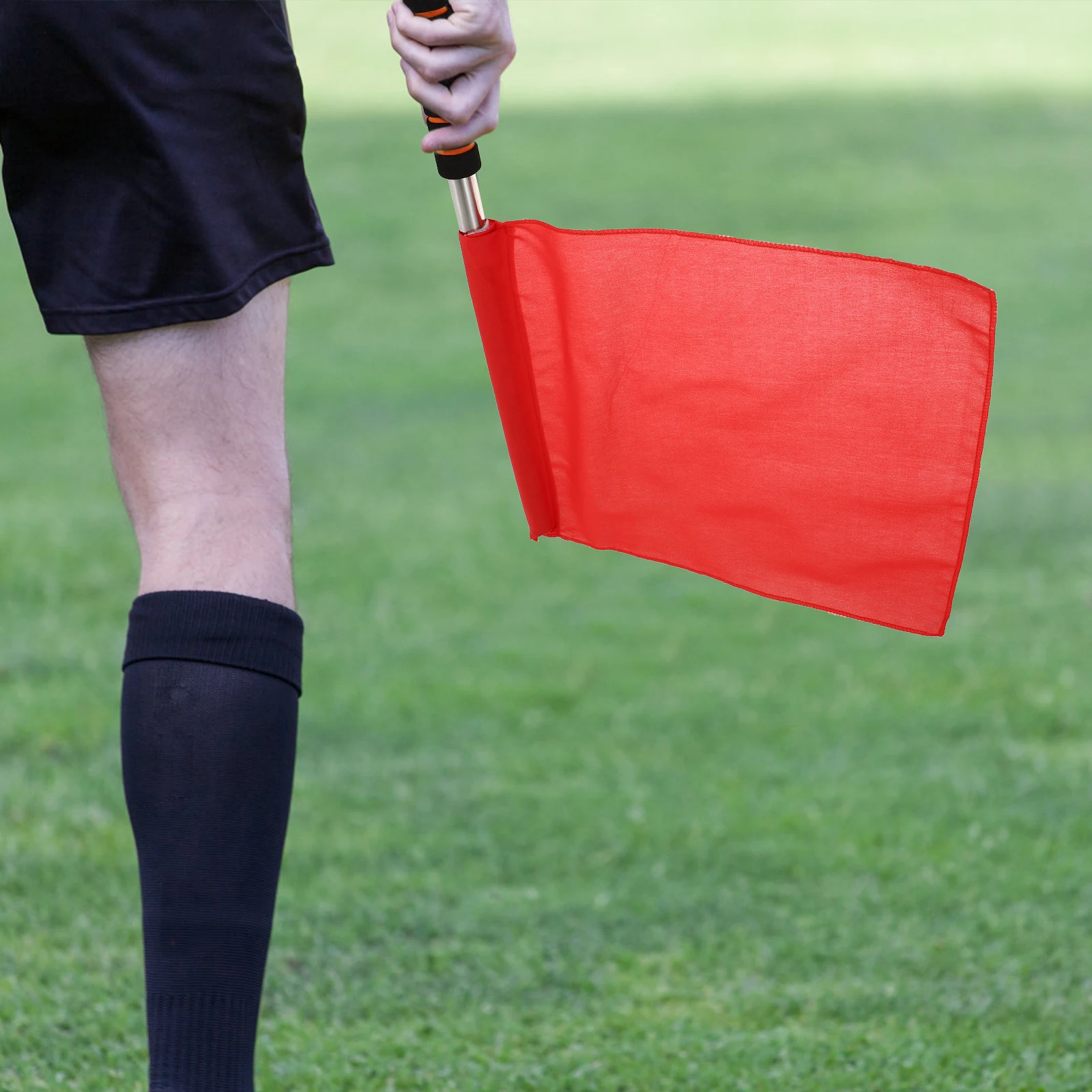 5Pcs Referee Signal Flags Conducting Racing Safety Soccer Football Rugby Aluminium Alloy Pole Sponge Handle Outdoor Sports
5Pcs Referee Signal Flags Conducting Racing Safety Soccer Football Rugby Aluminium Alloy Pole Sponge Handle Outdoor Sports
