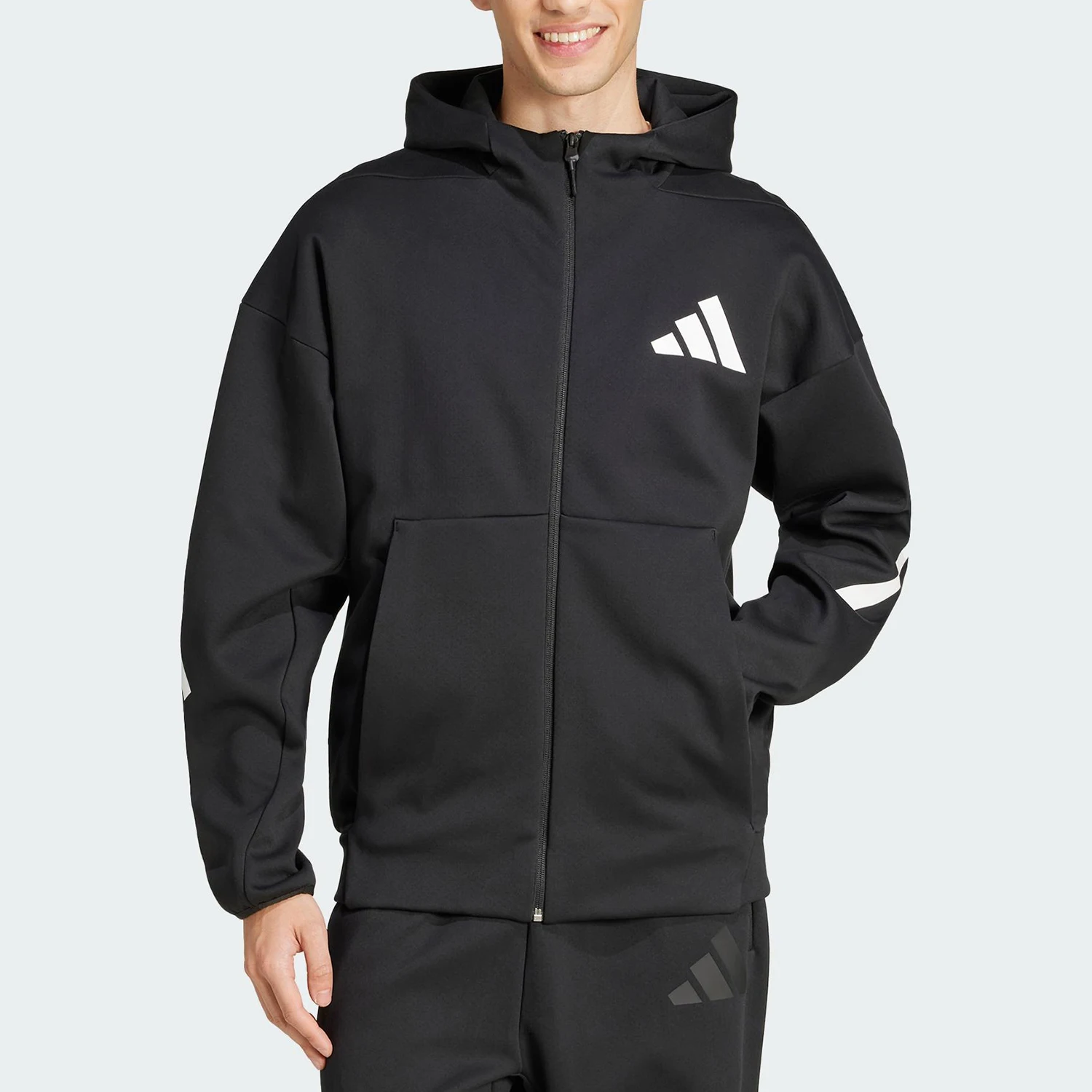 Adidas Authentic New Men's Knitted Loose Lightweight Jacket Jacket JD5984
Adidas Authentic New Men's Knitted Loose Lightweight Jacket Jacket JD5984