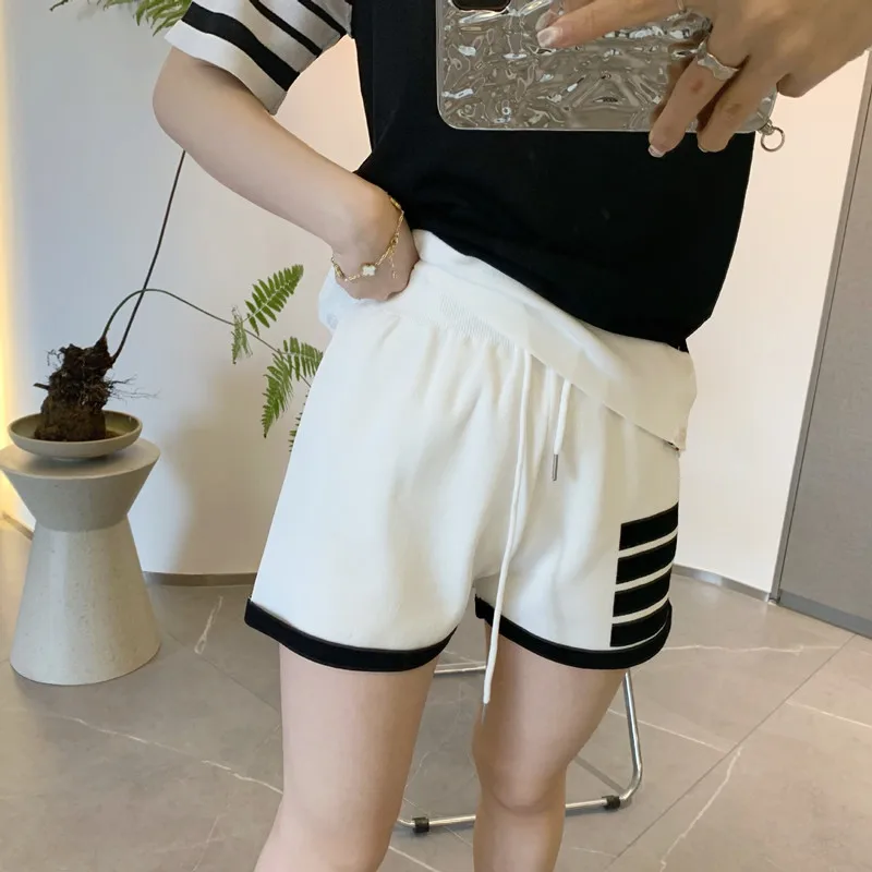Women's Knitted High Waist Yoga orts Casual Summer 2024 New Sle Four Stripe Slimming Hot Pants Wide Leg Cotton Linen
Women's Knitted High Waist Yoga orts Casual Summer 2024 New Sle Four Stripe Slimming Hot Pants Wide Leg Cotton Linen