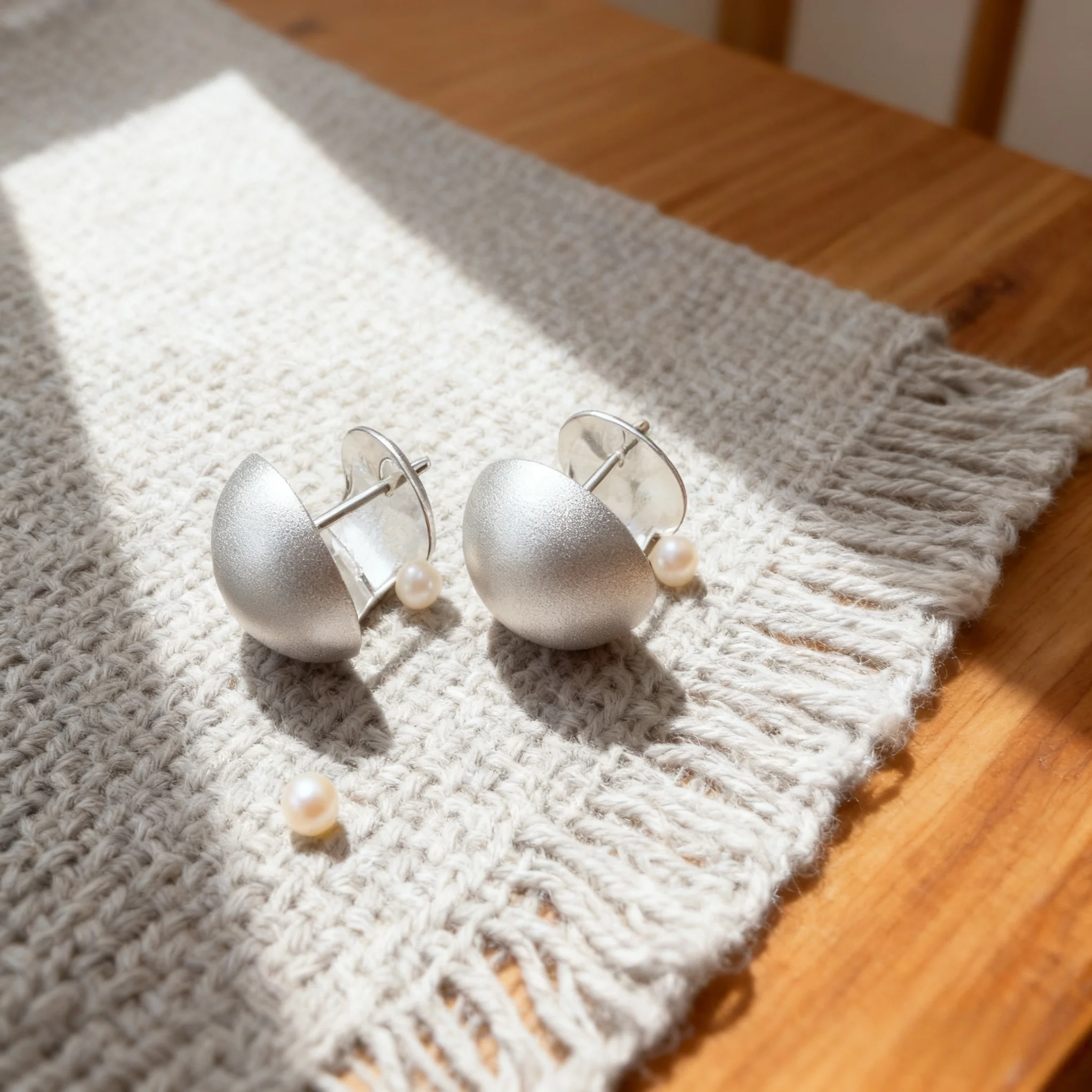 Silver Brushed Frosted Curved Earrings Simple Luxurious Design Suitable Modern Charming Women's Daily Party Fashion Accessories
Silver Brushed Frosted Curved Earrings Simple Luxurious Design Suitable Modern Charming Women's Daily Party Fashion Accessories