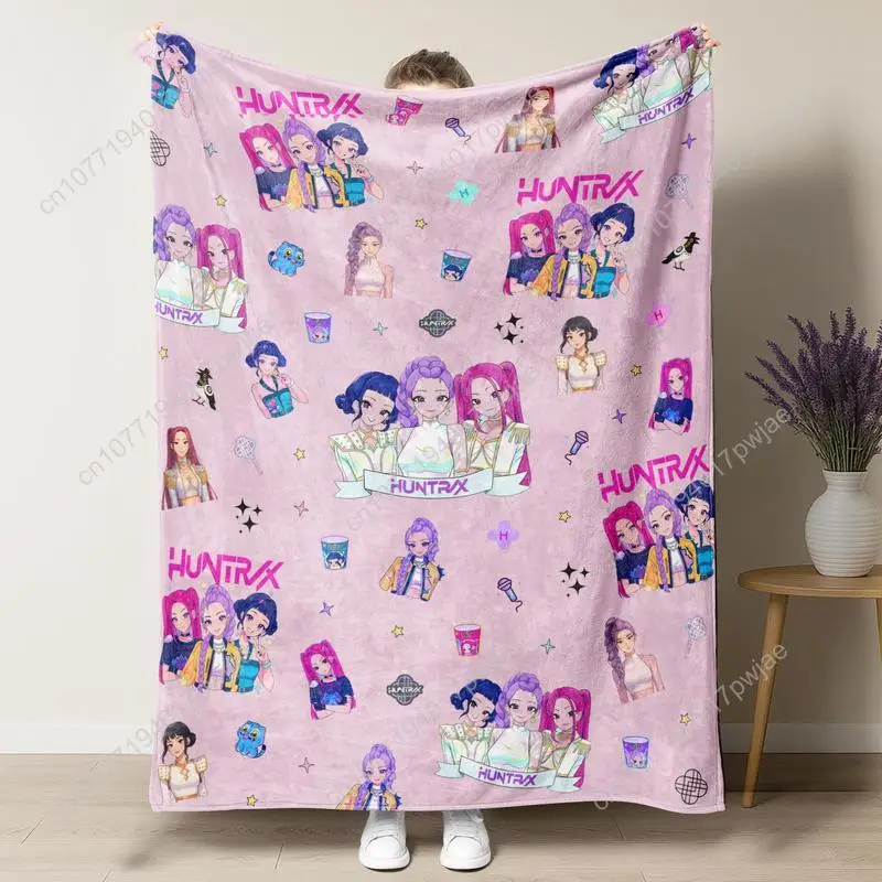 KPop Huntrix Zoey Rumi Mira Coral Fleece Plush Throw Blankets Demon Hunters Blankets for Bed Custom blankets
KPop Huntrix Zoey Rumi Mira Coral Fleece Plush Throw Blankets Demon Hunters Blankets for Bed Custom blankets