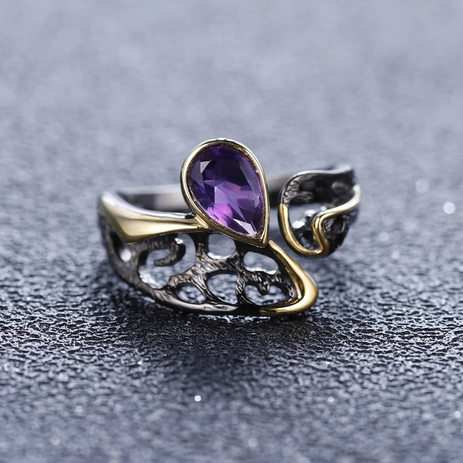 brand genuine Luxury real jewels Designer Inlaid Open Style Premium Design 925 Silver Natural Amethyst Ring high quality
brand genuine Luxury real jewels Designer Inlaid Open Style Premium Design 925 Silver Natural Amethyst Ring high quality
