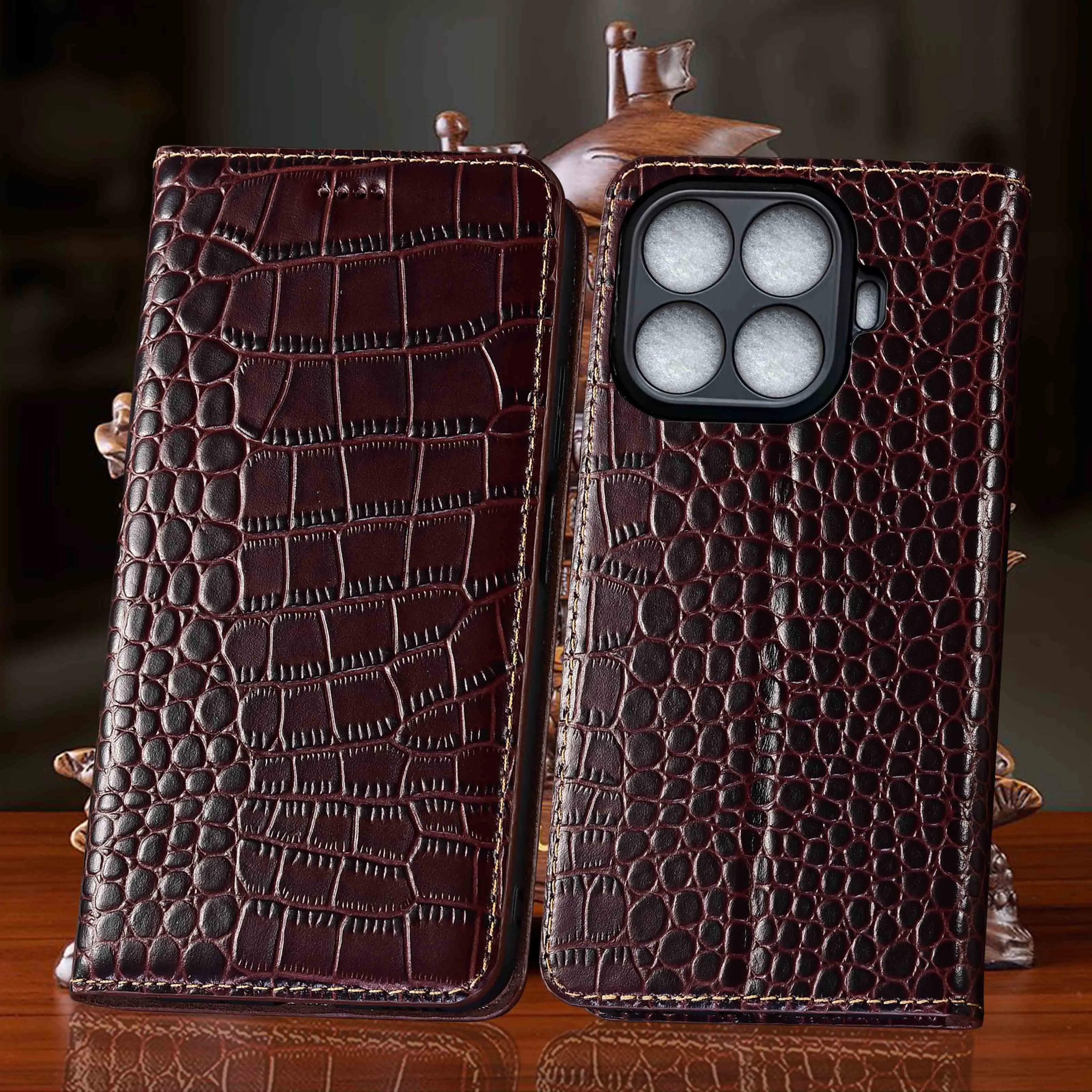 For Xiaomi 12 12S 12X 12T 13 13T 14 14T 15 15T 15S 17 17T Pro Ultra Lite Crocodile Pattern Of Genuine Leather Flip Phone Case
For Xiaomi 12 12S 12X 12T 13 13T 14 14T 15 15T 15S 17 17T Pro Ultra Lite Crocodile Pattern Of Genuine Leather Flip Phone Case