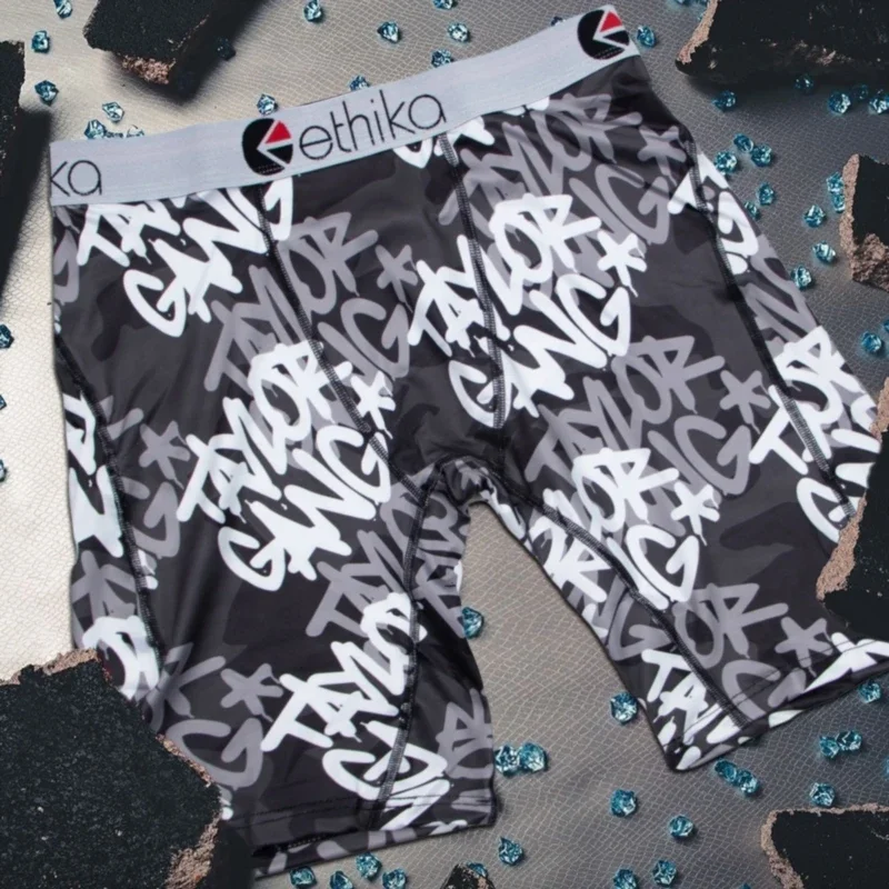 ETHIKA 1Pcs Men Underwear Boxers Breathable Mesh Crotch Man Underpants Mens Panties Plus Size 3XL Printed Men's Swimming Boxers
ETHIKA 1Pcs Men Underwear Boxers Breathable Mesh Crotch Man Underpants Mens Panties Plus Size 3XL Printed Men's Swimming Boxers
