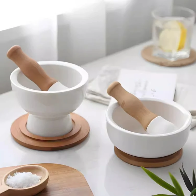 LMM household manual garlic masher high quality ceramic grinding bowl garlic paste spice crushing tool
LMM household manual garlic masher high quality ceramic grinding bowl garlic paste spice crushing tool