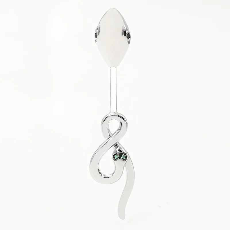 925 Sterling Silver Snake Belly Button Ring 6 8 10 Mm Clear Zircon Stones S925 Navel Ring Body Piercing Fine Jewelry
925 Sterling Silver Snake Belly Button Ring 6 8 10 Mm Clear Zircon Stones S925 Navel Ring Body Piercing Fine Jewelry