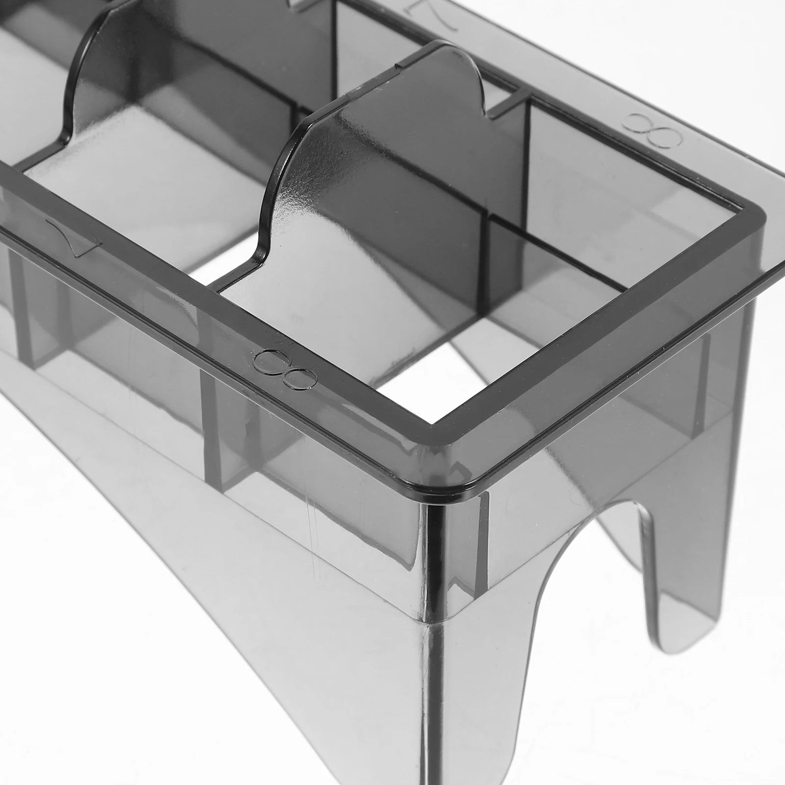 Limit Comb Storage Box 10 Slots Transparent Guard Holder Barber Case Hair Styling Tools Plastic Base Box Salon Use
Limit Comb Storage Box 10 Slots Transparent Guard Holder Barber Case Hair Styling Tools Plastic Base Box Salon Use