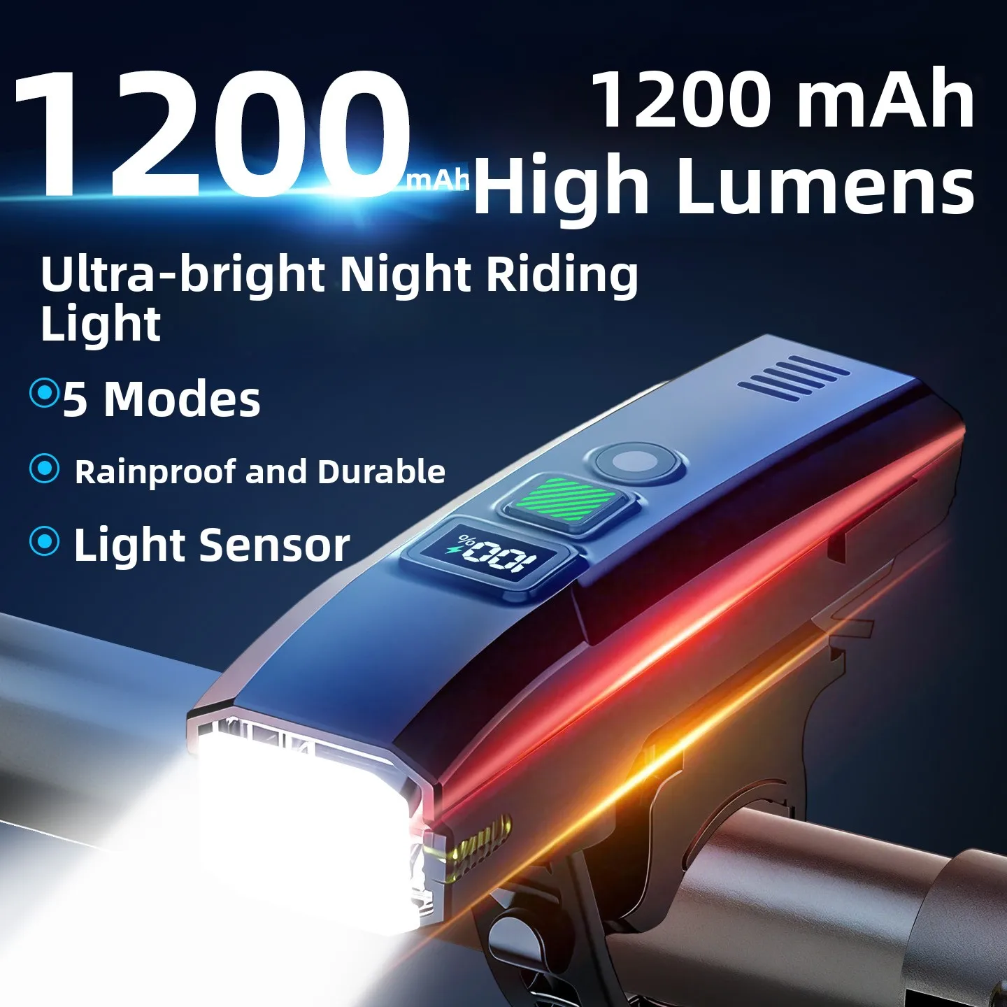 High-Intensity Cycling Light Mountain Road Bike Night Riding Long-Endurance Horn Bicycle Front Light Children's Bike Night Ri...
High-Intensity Cycling Light Mountain Road Bike Night Riding Long-Endurance Horn Bicycle Front Light Children's Bike Night Ri...