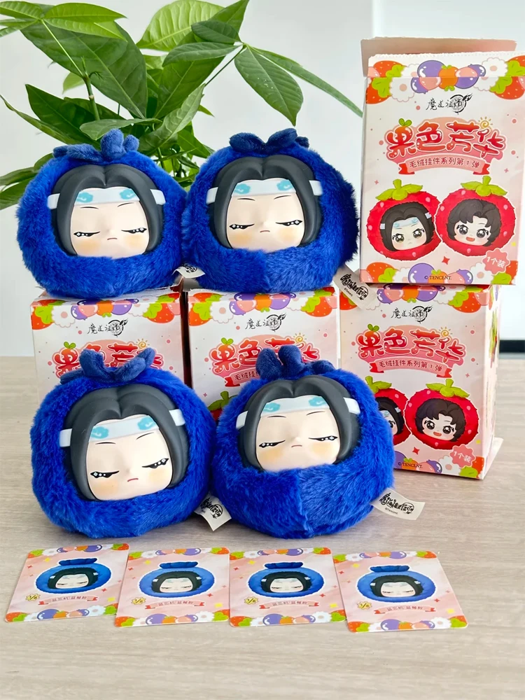 Оригинальная серия Mo Dao Zu Shi Fruit, плюшевая подвеска, слепая коробка Wei Wuxian Lan Wangji, фигурка, модель Keychian Mystery Box, подарок для ребенка 
Оригинальная серия Mo Dao Zu Shi Fruit, плюшевая подвеска, слепая коробка Wei Wuxian Lan Wangji, фигурка, модель Keychian Mystery Box, подарок для ребенка