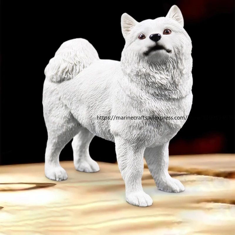 Samoyed Dog Statue Realistic Fluffy White Dog Figurine Adorable Resin Car Dashboard Decor Home Collectible Pet Memorial Gift
Samoyed Dog Statue Realistic Fluffy White Dog Figurine Adorable Resin Car Dashboard Decor Home Collectible Pet Memorial Gift