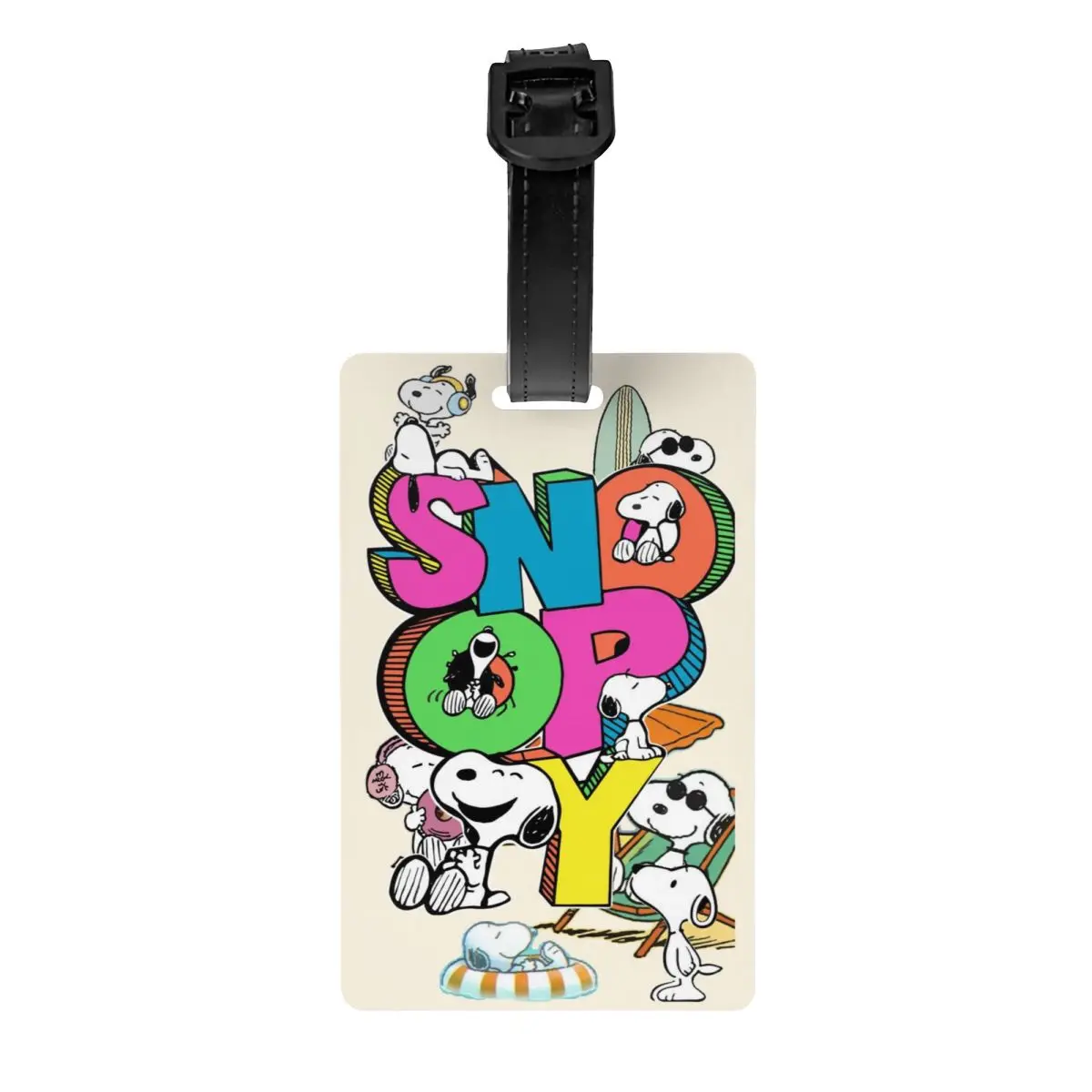 Пользовательская милая мультяшная багажная бирка S-Snoopys с именной картой, конфиденциальная обложка, идентификационная этикетка для дорожной сумки, чемодана
Пользовательская милая мультяшная багажная бирка S-Snoopys с именной картой, конфиденциальная обложка, идентификационная этикетка для дорожной сумки, чемодана