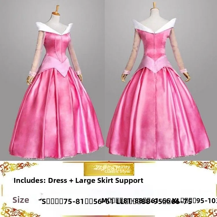 Adult Cosplay Princess Dress Ball Meeting Ice Snow Sleeping Beauty Beast Prince Donald Duck Belle Cinderella Costume Party Dress
Adult Cosplay Princess Dress Ball Meeting Ice Snow Sleeping Beauty Beast Prince Donald Duck Belle Cinderella Costume Party Dress