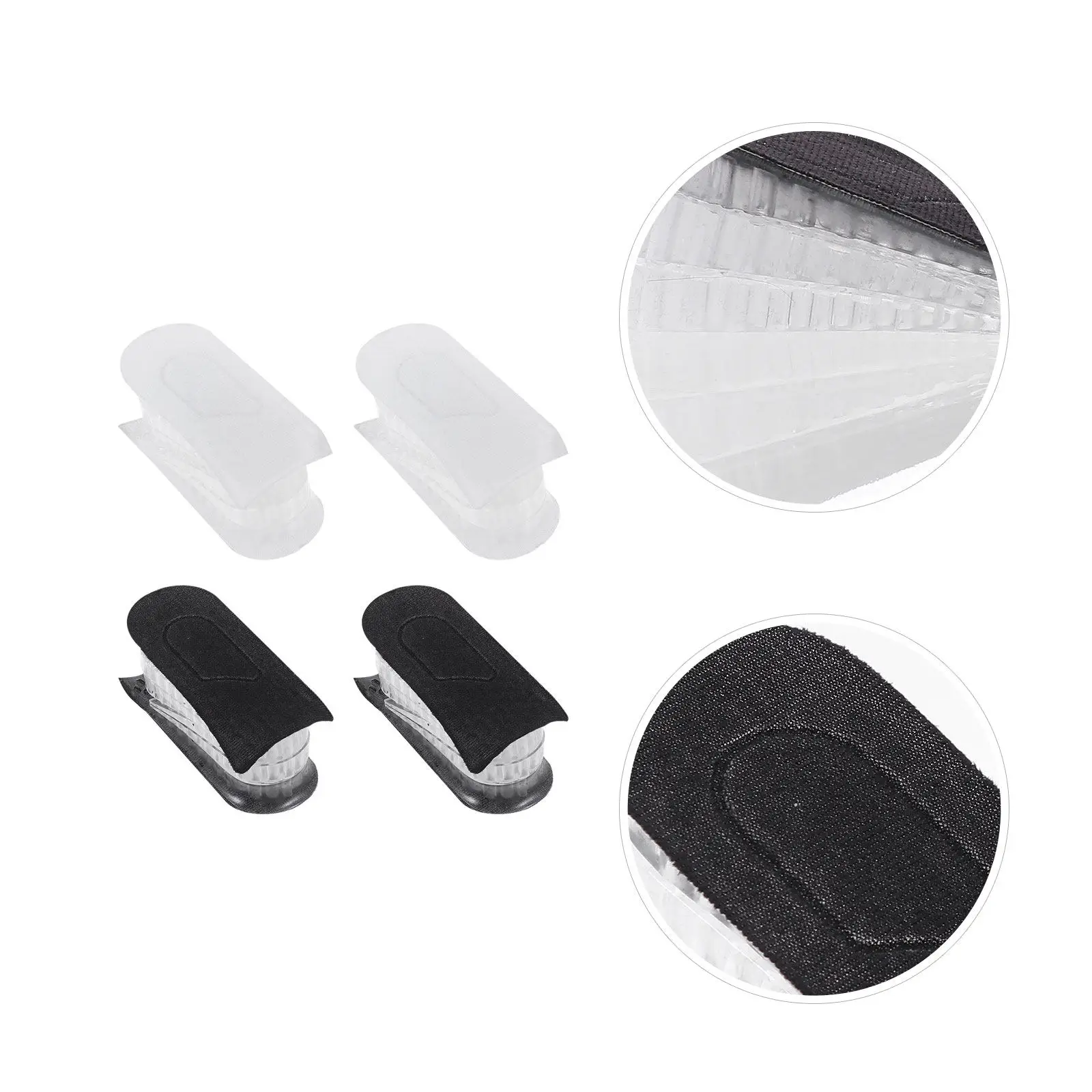 2Pairs Invisible Height Increase Insoles Adjustable Heel Lift Inserts Comfortable Silicone Shoe Inserts for Women Heel Cushion
2Pairs Invisible Height Increase Insoles Adjustable Heel Lift Inserts Comfortable Silicone Shoe Inserts for Women Heel Cushion