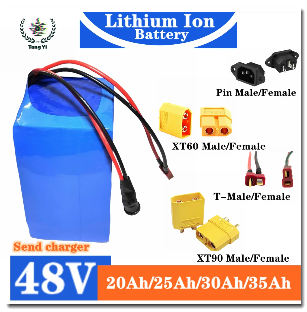 48V 21700 lithium battery, 20Ah/25Ah/30Ah large capacity, good helper for power tools and portable energy storage
48V 21700 lithium battery, 20Ah/25Ah/30Ah large capacity, good helper for power tools and portable energy storage