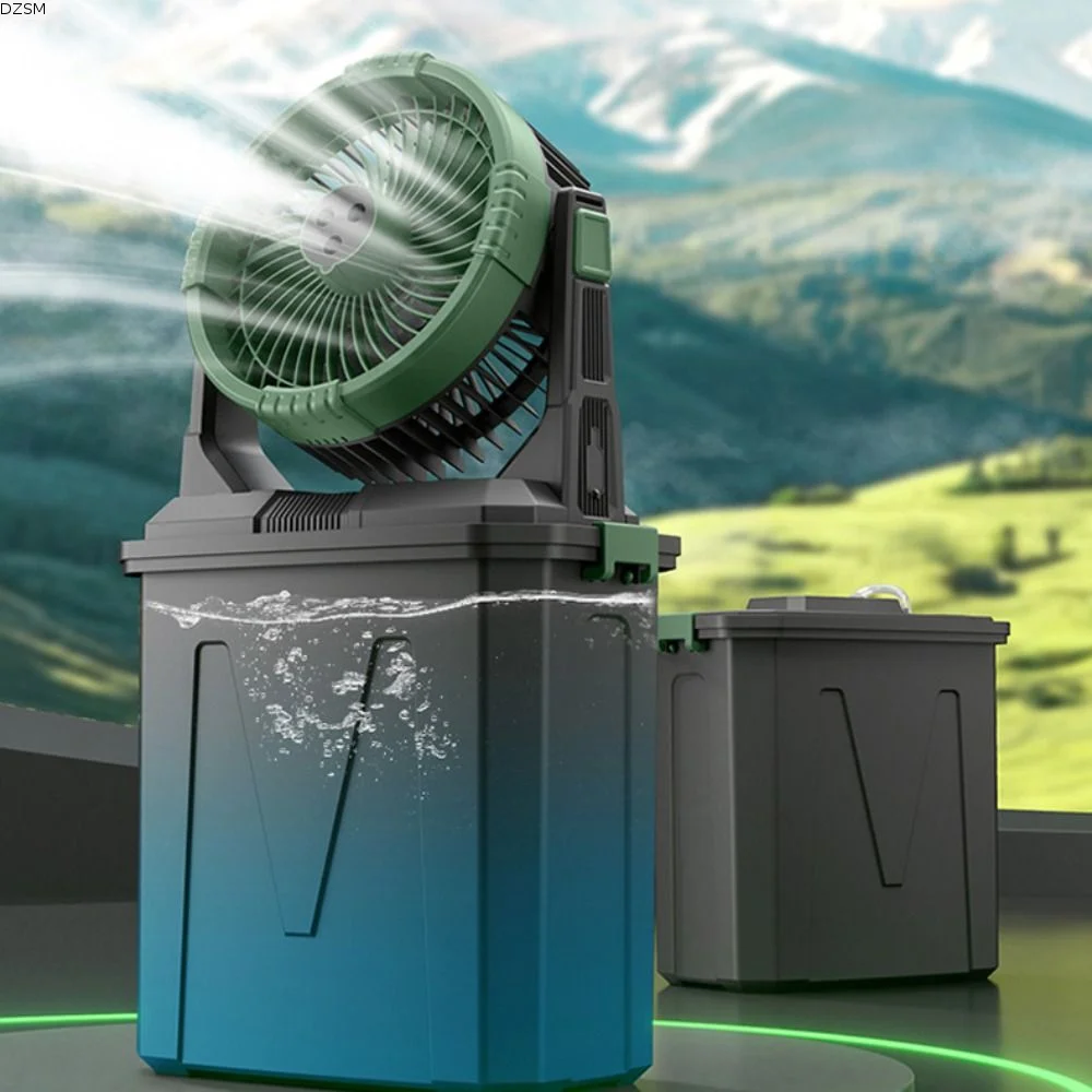 Rechargeable Battery Portable Misting Fan 20000mAh Three nozzles Misting Fan Noise Reduction Large Capacity 10L Patio Fan Golf
Rechargeable Battery Portable Misting Fan 20000mAh Three nozzles Misting Fan Noise Reduction Large Capacity 10L Patio Fan Golf