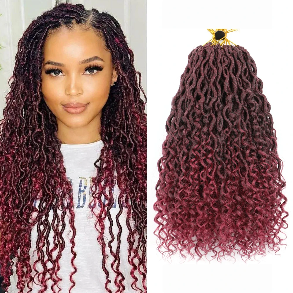 Плетеные крючком волосы DAIRESS богини Locs, 14, 18 дюймов, искусственные плетеные волосы для наращивания, Омбре, речные локоны
Плетеные крючком волосы DAIRESS богини Locs, 14, 18 дюймов, искусственные плетеные волосы для наращивания, Омбре, речные локоны