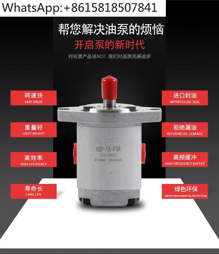 Gear oil pump HGP-1A HGP-2A HGP-3A Low noise and high temperature hydraulic pump Special for hydraulic station
Gear oil pump HGP-1A HGP-2A HGP-3A Low noise and high temperature hydraulic pump Special for hydraulic station