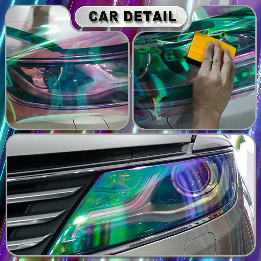 30X60 cm Purple Chameleon Light Tint Film Headlight Taillight Vinyl Wrap Color Change Sticker For BMW accessories
30X60 cm Purple Chameleon Light Tint Film Headlight Taillight Vinyl Wrap Color Change Sticker For BMW accessories