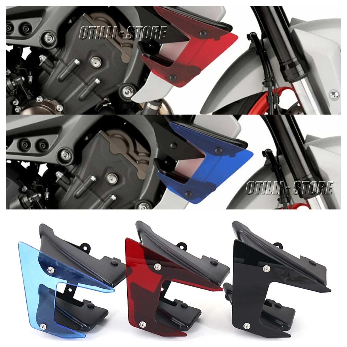 For Yamaha MT09 MT 09 MT-09 SP Motorcycle ABS Winglet Aerodynamic Wing Kit Air Deflector Side Spoiler 2017 2018 Moto Accessories
For Yamaha MT09 MT 09 MT-09 SP Motorcycle ABS Winglet Aerodynamic Wing Kit Air Deflector Side Spoiler 2017 2018 Moto Accessories