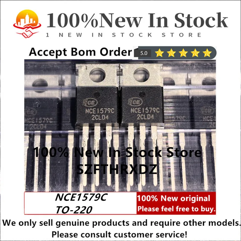 SZFTHRXDZ 100% НОВЫЙ ОРИГИНАЛЬНЫЙ MOSFET NCE1579C TO-220 150 В 79A TO220
SZFTHRXDZ 100% НОВЫЙ ОРИГИНАЛЬНЫЙ MOSFET NCE1579C TO-220 150 В 79A TO220