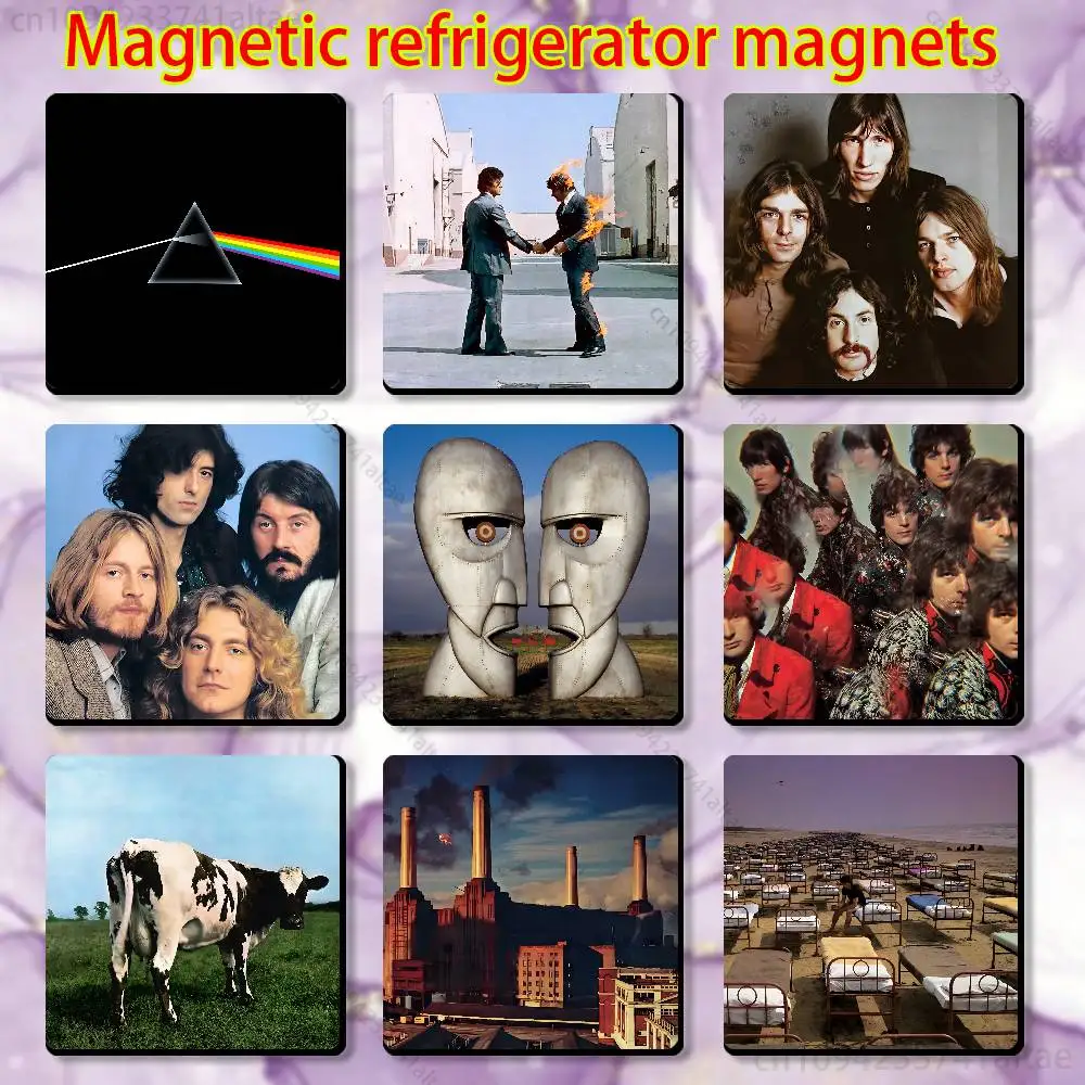 P-Pink F-Floyd Album Covers Fridge Magnet Square Stickers Personalize Home Decor Souvenirs Gift
P-Pink F-Floyd Album Covers Fridge Magnet Square Stickers Personalize Home Decor Souvenirs Gift