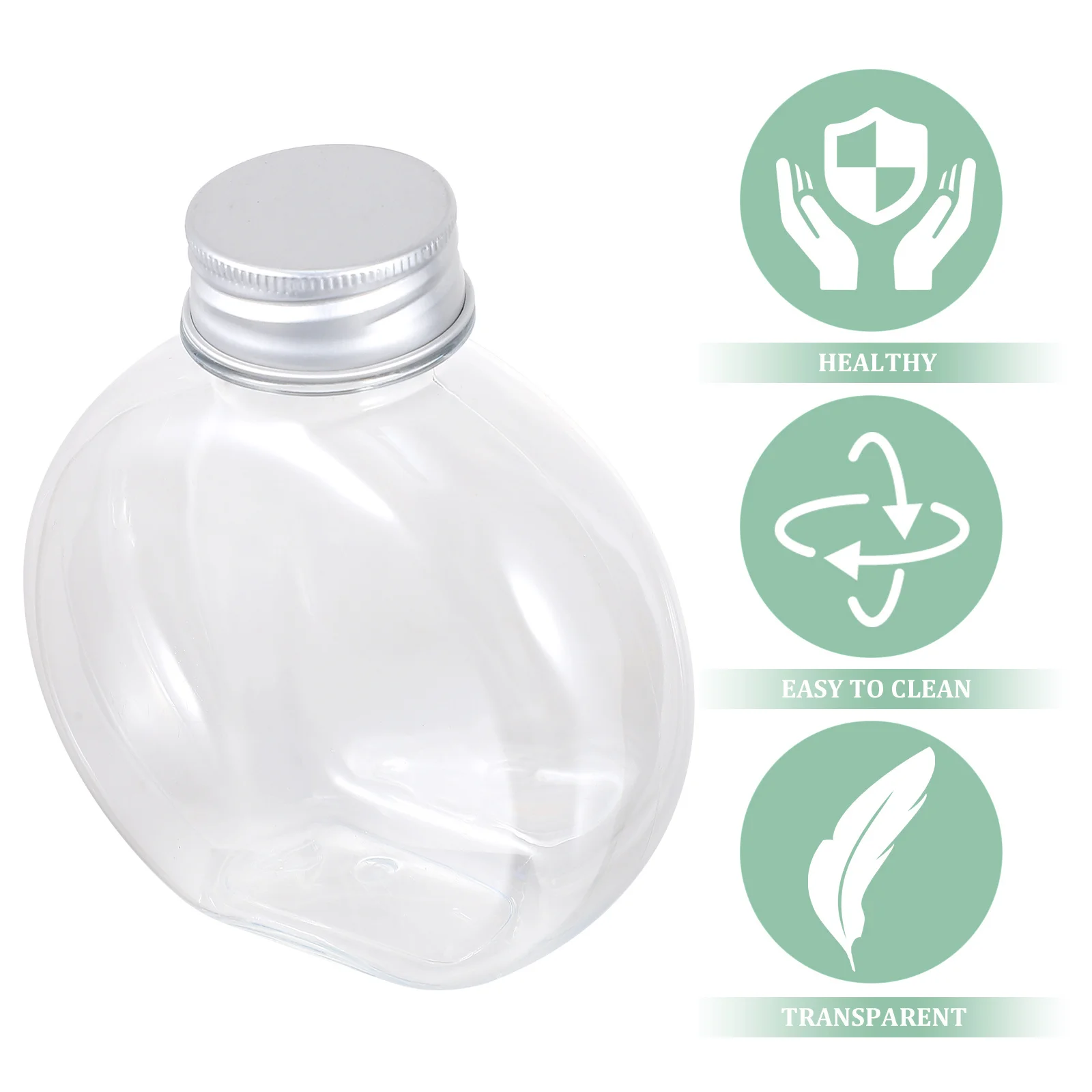 6Pcs Juice Milk Tea Bottles Sealed Leakproof Disposable Plastic Drink Storage Portable Clear Beverage 300ml Plastic Bottles
6Pcs Juice Milk Tea Bottles Sealed Leakproof Disposable Plastic Drink Storage Portable Clear Beverage 300ml Plastic Bottles