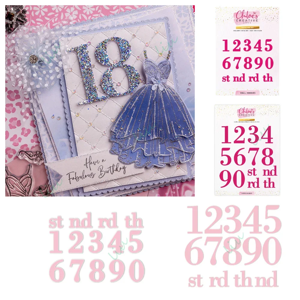 2025 March New Large Numbers for DIY Handmade Scrapbook Album Embossing Template Birthday Gift Adult Ceremony Metal Cutting Dies
2025 March New Large Numbers for DIY Handmade Scrapbook Album Embossing Template Birthday Gift Adult Ceremony Metal Cutting Dies