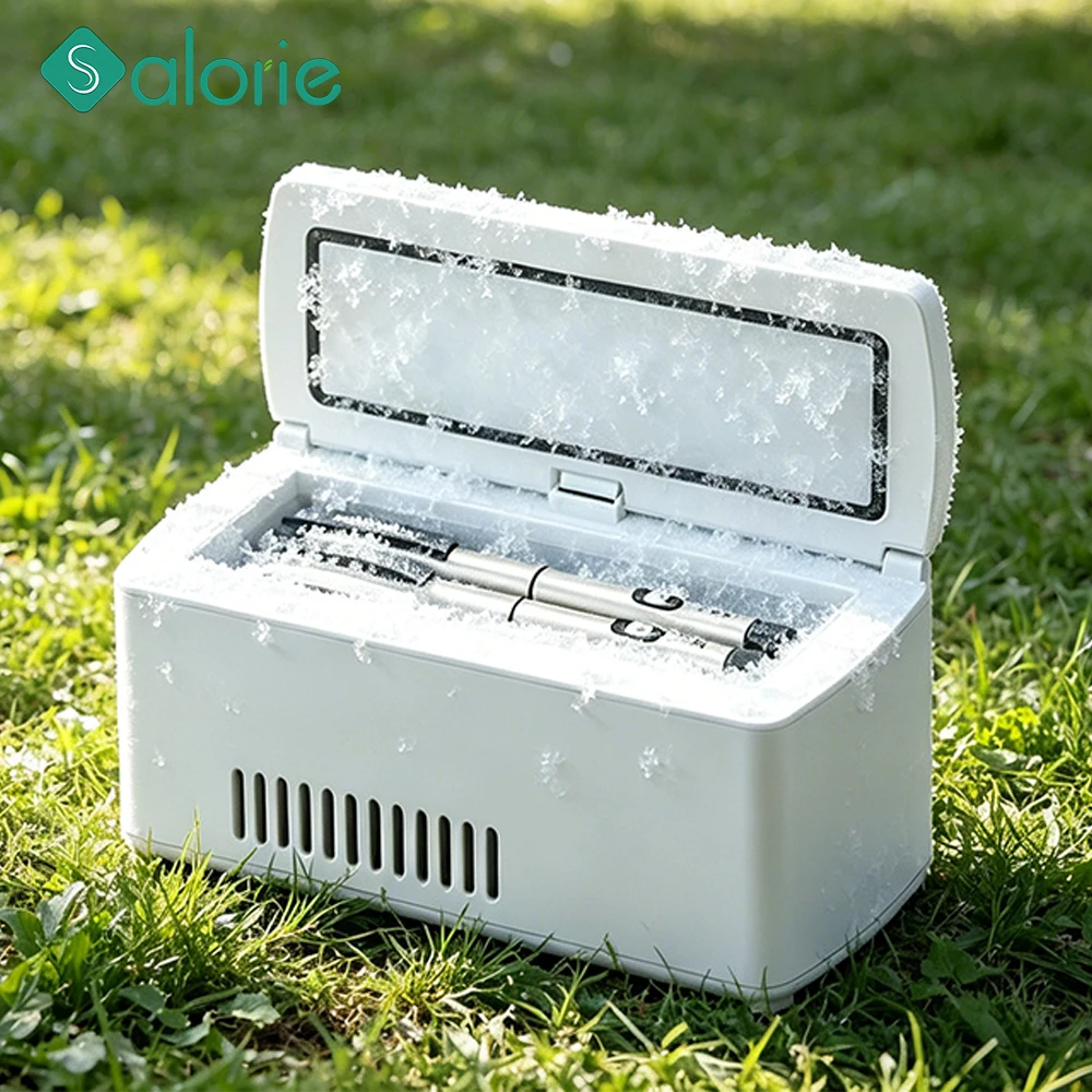 Portable Insulin Cooler Box Freezer Vial Pen Storage Case 2-18℃ Adjustable Temp Car Household Mini Fridge for Outdoor Home Use
Portable Insulin Cooler Box Freezer Vial Pen Storage Case 2-18℃ Adjustable Temp Car Household Mini Fridge for Outdoor Home Use