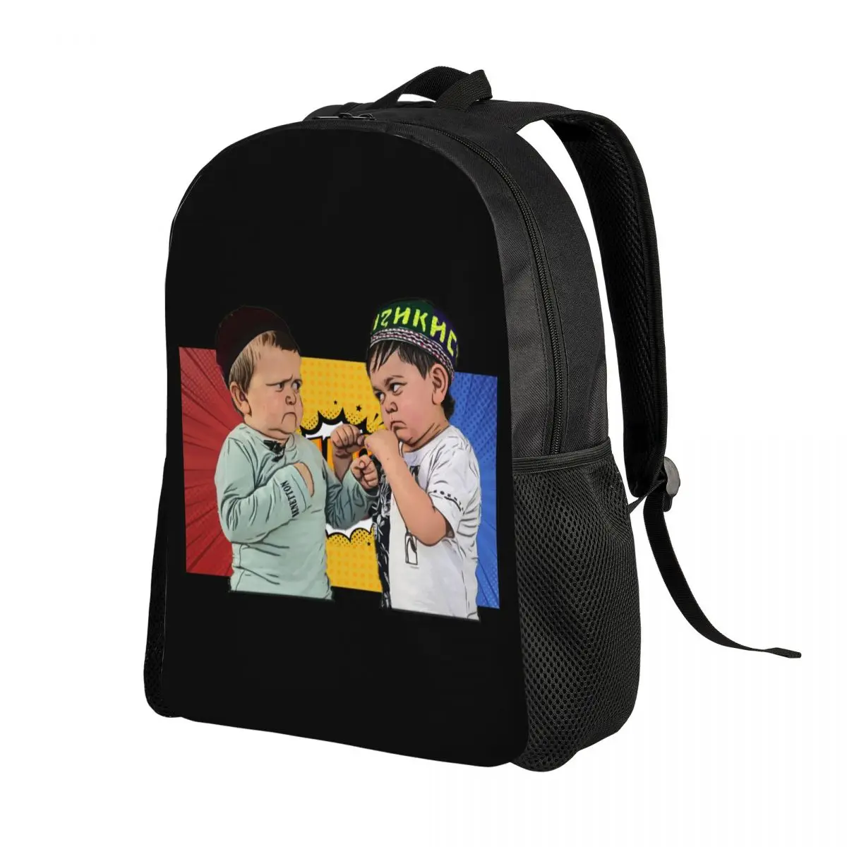 Hasbulla Vs Abdu Backpack for Men Women Water Resistant School College Mini Khabib Bag Printing Bookbag
Hasbulla Vs Abdu Backpack for Men Women Water Resistant School College Mini Khabib Bag Printing Bookbag