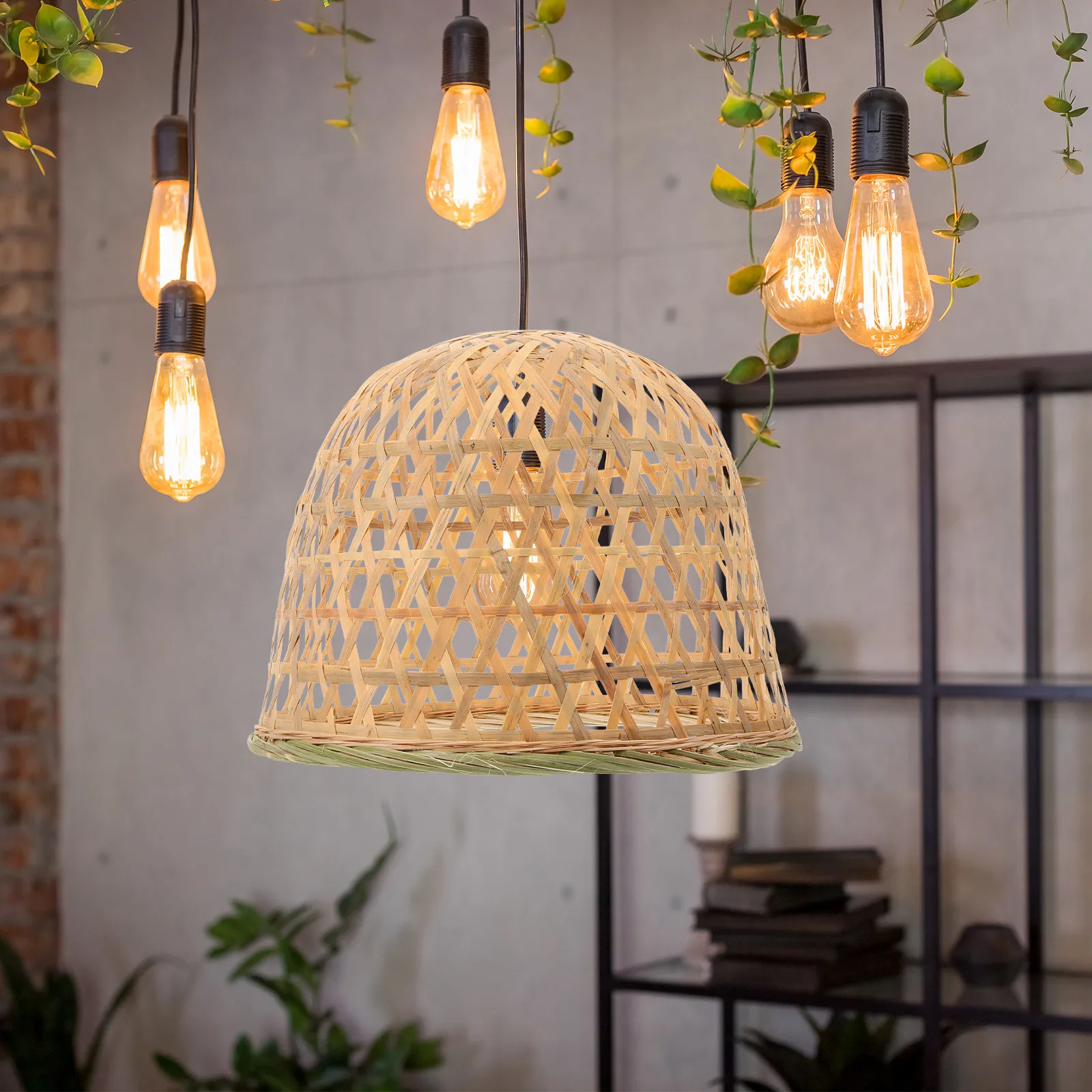 Бамбуковый плетеный абажур для подвесного светильника, декоративный, с устойчивой конструкцией, долговечный, легкий, для ресторанов и офисов
Бамбуковый плетеный абажур для подвесного светильника, декоративный, с устойчивой конструкцией, долговечный, легкий, для ресторанов и офисов