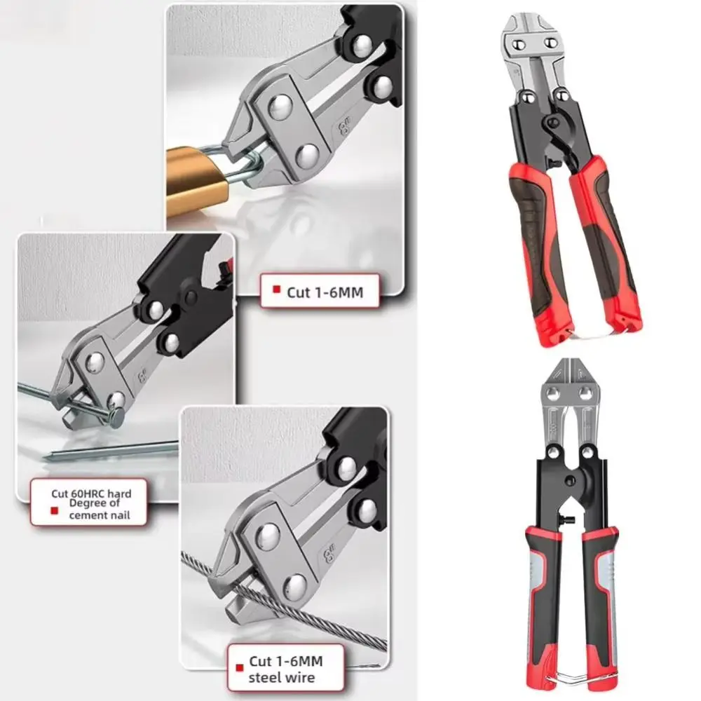 Efficient Non-slip Bolt Cutter Labor-saving Hard Steel Wire Cutter Strong Cutting Cr-V Wire Breaking Pliers Home Maintenance
Efficient Non-slip Bolt Cutter Labor-saving Hard Steel Wire Cutter Strong Cutting Cr-V Wire Breaking Pliers Home Maintenance