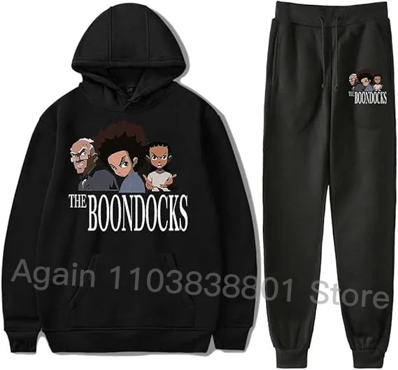 The Boondocks Hoodies Merch For Women/Men Unisex Long Sleeve Sweatshirts Pullover Hooded Cosplay Sweatshirt and pants set
The Boondocks Hoodies Merch For Women/Men Unisex Long Sleeve Sweatshirts Pullover Hooded Cosplay Sweatshirt and pants set