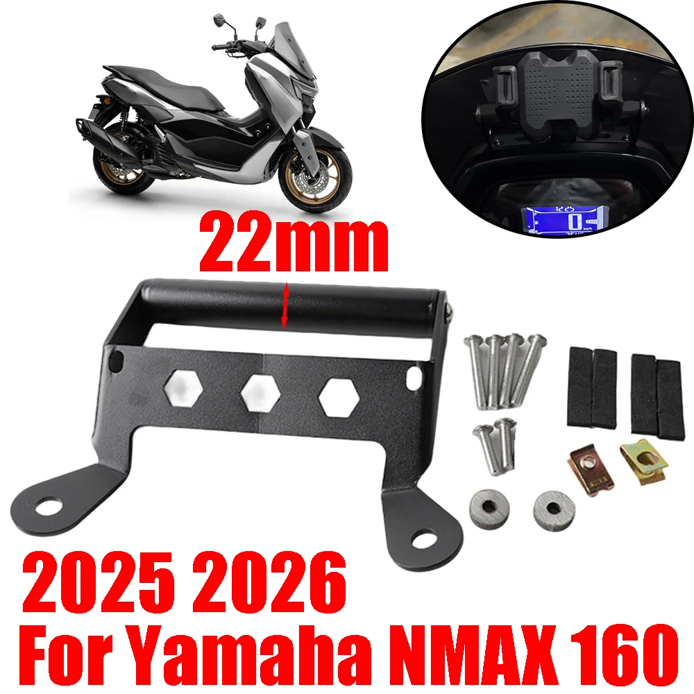 Motorcycle Accessories Mobile Phone Holder Stand GPS Navigation Bracket Support For Yamaha NMAX 160 N-MAX 160 NMAX160 2025 2026
Motorcycle Accessories Mobile Phone Holder Stand GPS Navigation Bracket Support For Yamaha NMAX 160 N-MAX 160 NMAX160 2025 2026