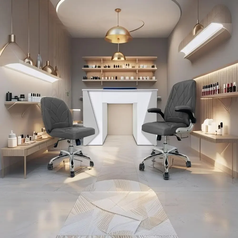Special OfferNail Table And Chair Set – Manicure Station With Storage And Swivel Technician Chair – Proional Nail Sn Urniture Se
Special OfferNail Table And Chair Set – Manicure Station With Storage And Swivel Technician Chair – Proional Nail Sn Urniture Se