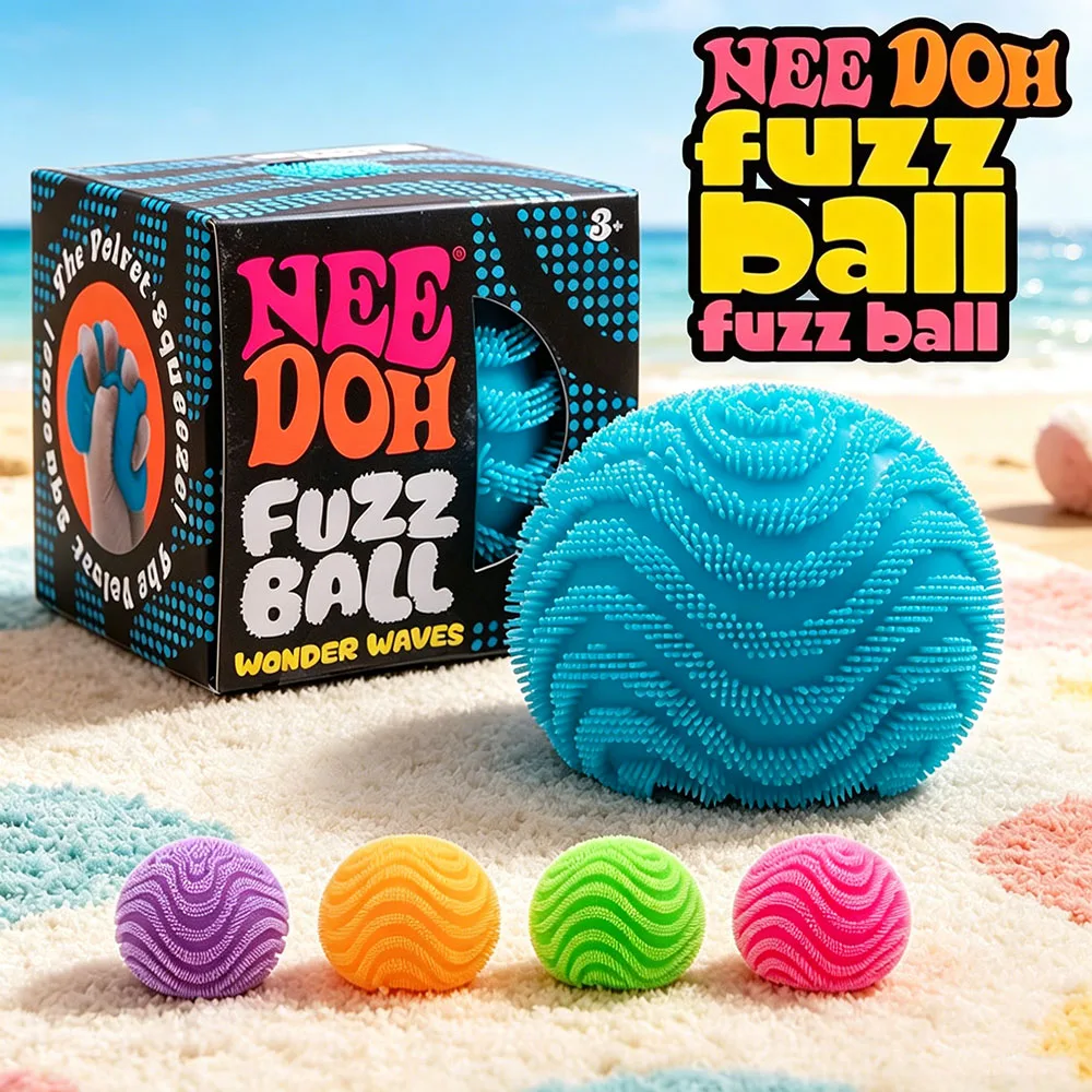 2026 Schylling NeeDoh Fuzz Ball Stress Ball Blind Box Soft Fluffy Squeeze Toys Anti-Anxiety Squishy Ball Portable Relaxing Gift
2026 Schylling NeeDoh Fuzz Ball Stress Ball Blind Box Soft Fluffy Squeeze Toys Anti-Anxiety Squishy Ball Portable Relaxing Gift