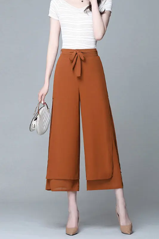 Summer Ice Silk Urban Casual High Waist Trousers Easiest for Match Wide Leg Pants Straight-leg Korean Style Loose Pants C300
Summer Ice Silk Urban Casual High Waist Trousers Easiest for Match Wide Leg Pants Straight-leg Korean Style Loose Pants C300
