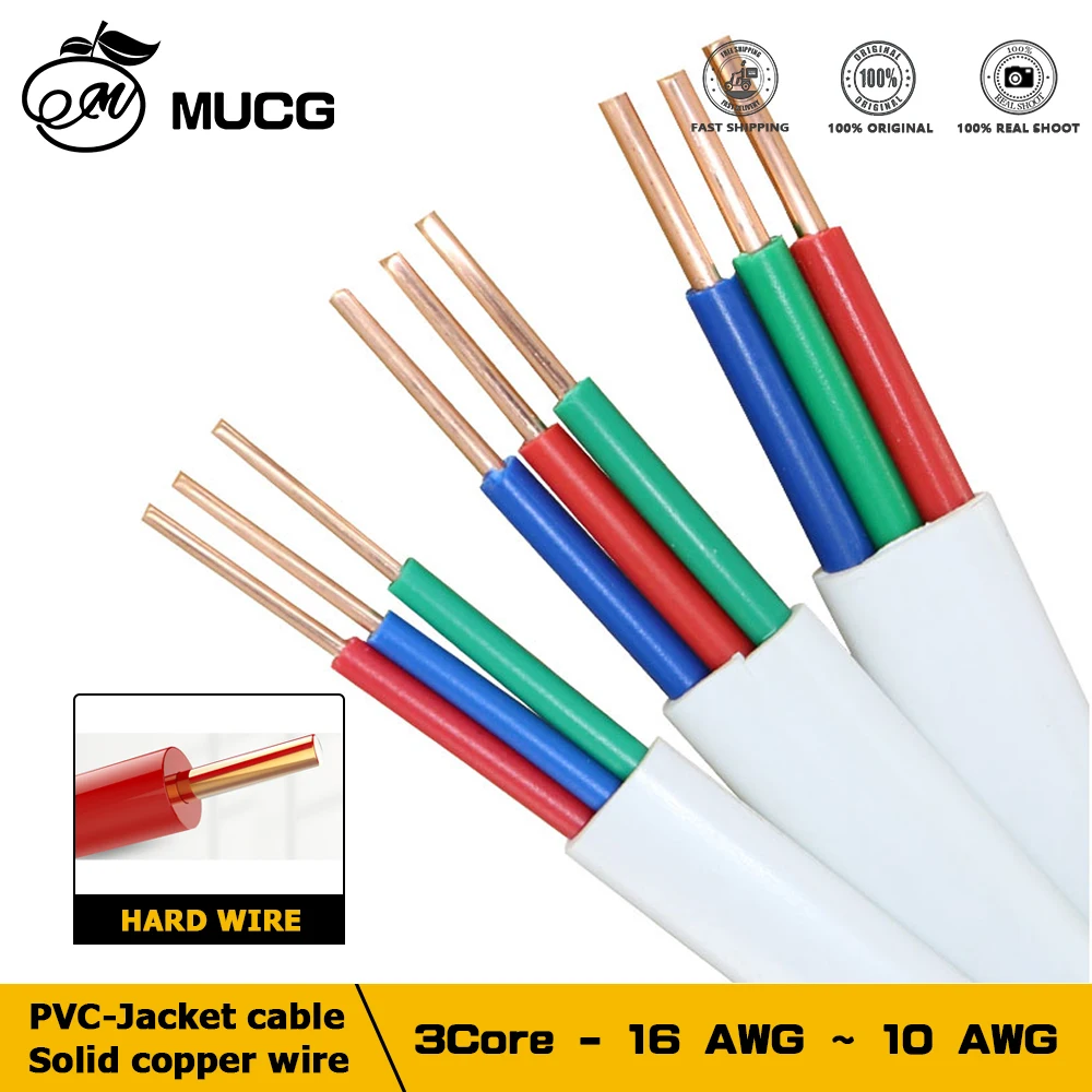 3-жильный медный провод 16, 14, 12, 10 AWG, изоляция из ПВХ, твердая светодиодная линия, оборудование для самостоятельного изготовления, электрический кабель, красный медный силовой кабель с белой оболочкой
3-жильный медный провод 16, 14, 12, 10 AWG, изоляция из ПВХ, твердая светодиодная линия, оборудование для самостоятельного изготовления, электрический кабель, красный медный силовой кабель с белой оболочкой