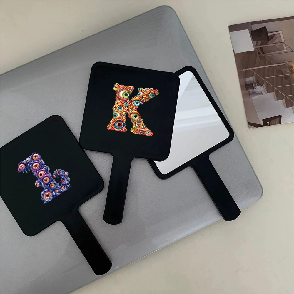 Square Beauty Mirror with Handle Lightweight Beauty Tools Suitable for Women Eyelets Initial Name 26 Letters Pattern
Square Beauty Mirror with Handle Lightweight Beauty Tools Suitable for Women Eyelets Initial Name 26 Letters Pattern